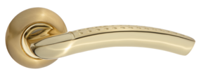 Ручка раздельная, AL 510-08, матовое золото, Puerto, SB/PB