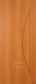 Межкомнатная дверь С6 (Г), 900*2000, Миланский орех, Verda (глухая)