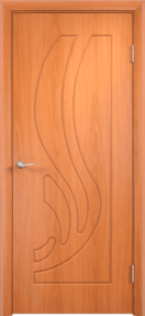 Межкомнатная дверь Лотос (Лиана) ДГ, 900*2000, Миланский орех, Лигаро (глухая)