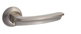 Ручка раздельная, AL 550-08, матовый никель, Puerto, SN