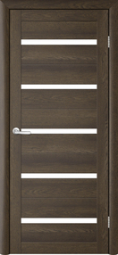 Межкомнатная дверь Тренд Т-2, 700*2000, Дуб оксфорд, Albero, (стекло белое)