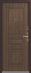 Стальная дверь, Эталон Т-4, медь-миндаль, 960*2050 (Пр), терморазрыв, в комплекте с замком, Эталон