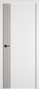 Межкомнатная дверь Urban V, 800*2000, Emalex Ice/Stone oak, ВФД, c запилом под ручку и защелку Morelli 1895