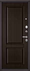 Стальная дверь, TRUST MASS 1, букле шоколад-ларче шоколад, 860*2050 (Л), в комплекте с замком, Мастино (Бульдорс)
