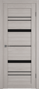 Межкомнатная дверь Atum PRO X25, 600*2000, Stone Oak, ВФД, (Black Gloss)