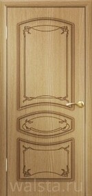 Межкомнатная дверь Версаль-1, 600*2000, Дуб, Walsta (глухая)