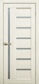 Межкомнатная дверь L17, 900*2000, Бьянко, FLYDOORS, (стекло матовое)