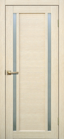 Межкомнатная дверь L23, 700*2000, Бьянко, FLYDOORS, (стекло матовое)