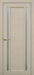 Межкомнатная дверь L23, 700*2000, Ясень, FLYDOORS, (стекло матовое)