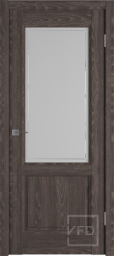 Межкомнатная дверь Элегант 2, 900*2000, Solid Stratum, ВФД, (Crystal Cloud)
