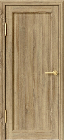 Межкомнатная дверь Криста 1, 700*2000, Дуб европейский, ДВЕРНЫЕ РЕШЕНИЯ (глухая)
