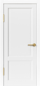 Межкомнатная дверь Криста 2, 700*2000, Белый, ДВЕРНЫЕ РЕШЕНИЯ (глухая)