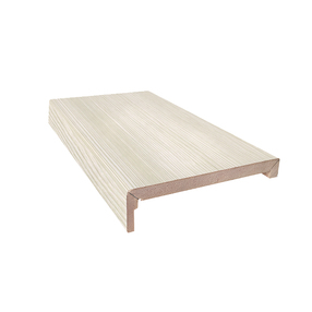 Наличник ТЕЛЕСКОП, Лиственница светлая, 70*2200*23, экошпон (ДВЕРНЫЕ РЕШЕНИЯ)