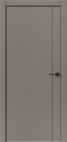 Межкомнатная дверь Лайн Вертикаль 1, 900*2000, Лофт темный, ДВЕРНЫЕ РЕШЕНИЯ (глухая)